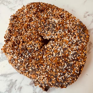 Flat Everything Bagel